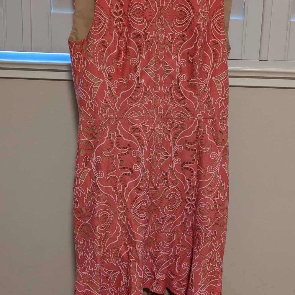BCBGMaxAzria Pink High Low A-Line Dress - Picture 2 of 4